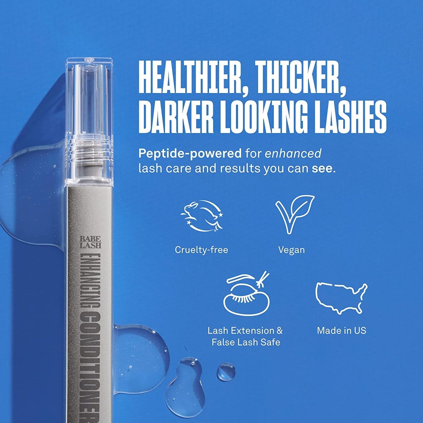 Natural Lash Enhancing Serum 3ml Thicker Lashes