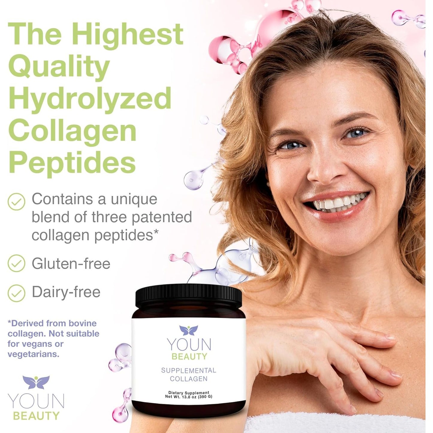 Premium Collagen Powder for Skin, Hair and Nail Health