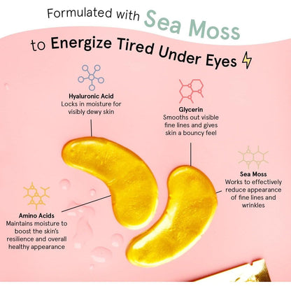 Gold Eye Masks 48 Pack - Anti Puffiness & Dark Circles