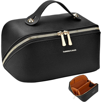Travel Makeup Case - Black - Mycosmeticslondon