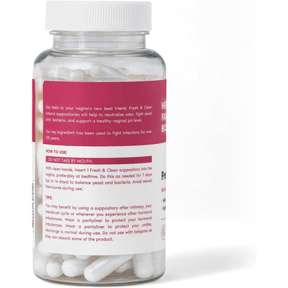 Natural Vaginal Health Suppositories for Odor Relief