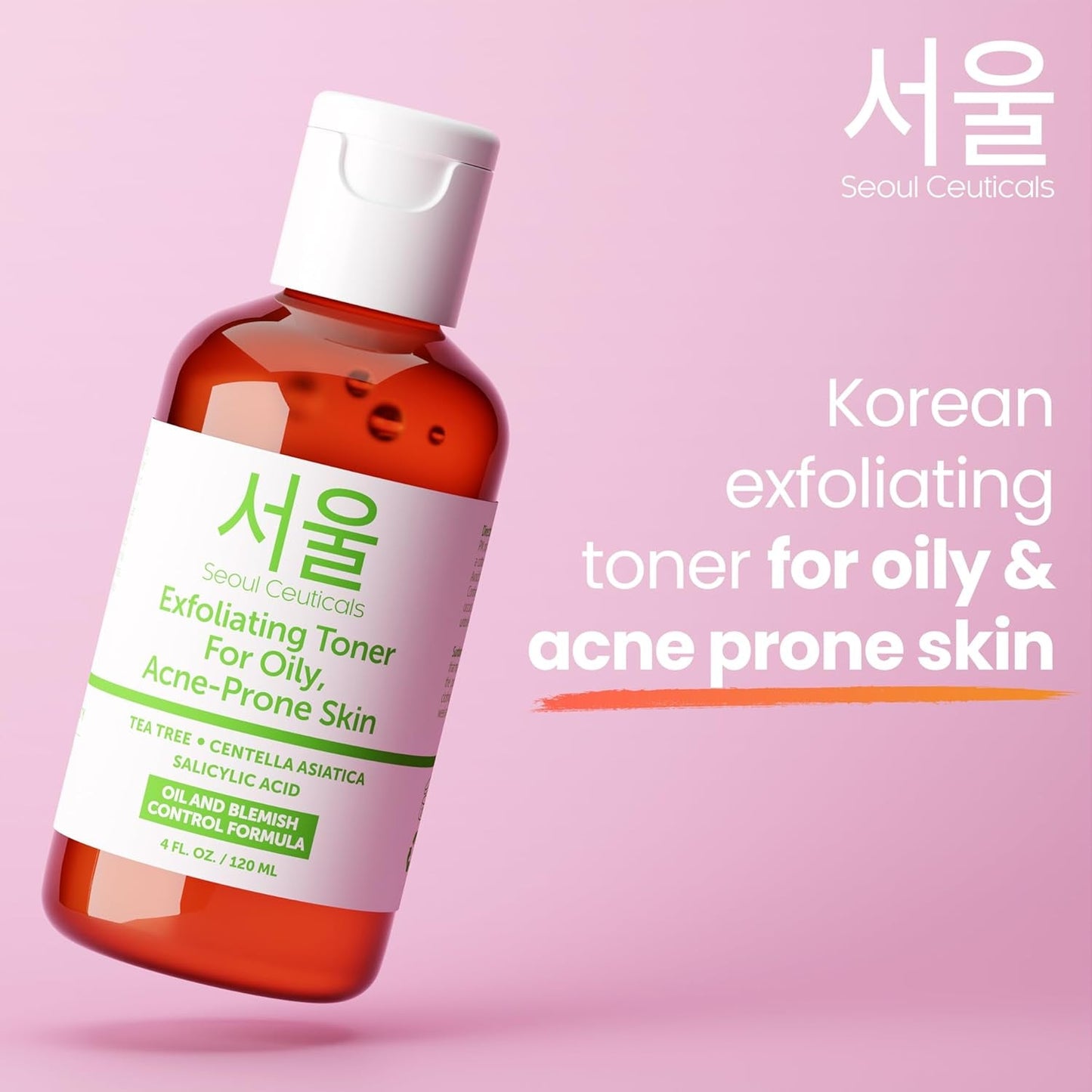 Gentle Salicylic Acid Toner for Acne Prone Skin