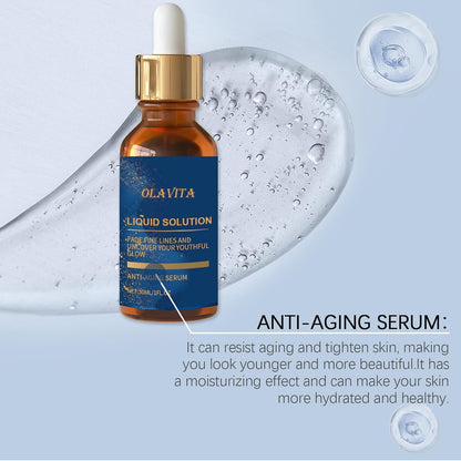 Anti Aging Face Serum with Retinol and Vitamin C