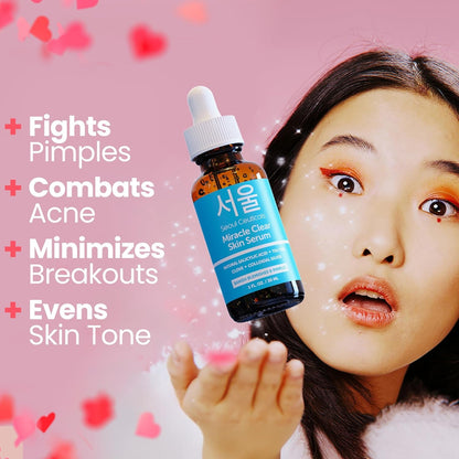 Natural Acne Treatment Serum with Salicylic Acid
