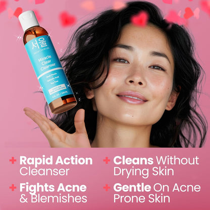 Natural Acne Face Cleanser with Salicylic Acid