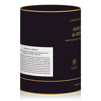 CHALLANS de PARIS Snakes Serum 30ml - Smooths Wrinkles, Tighter Skin