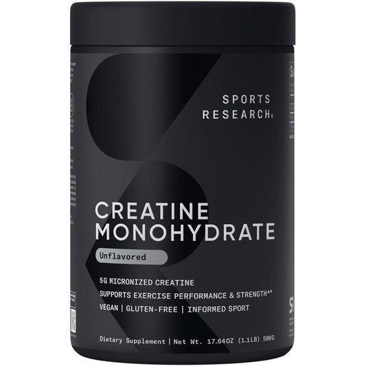 Pure Creatine Powder Dietary Supplement 500g - Mycosmeticslondon