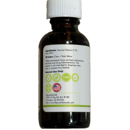 Natural Vitamin E Oil for Glowing Skin Care