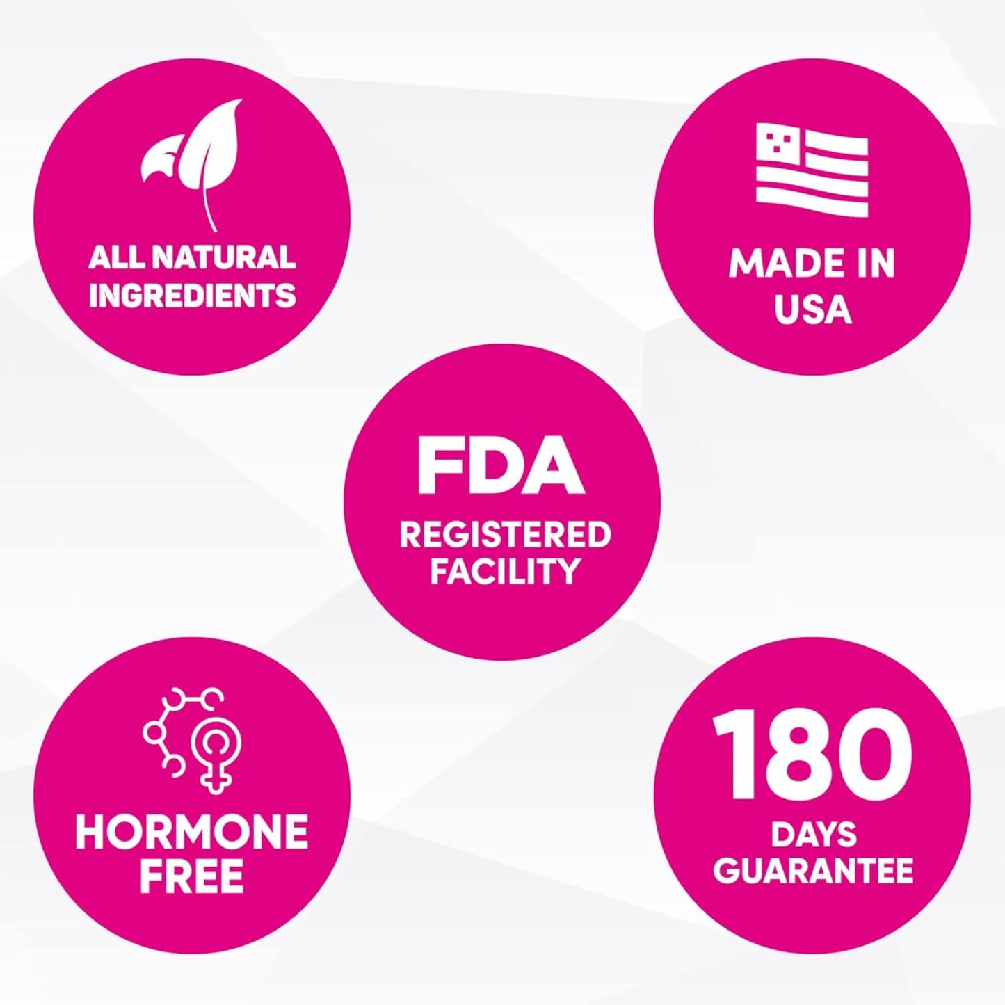 Natural Menopause Relief Supplement - 60 Capsules