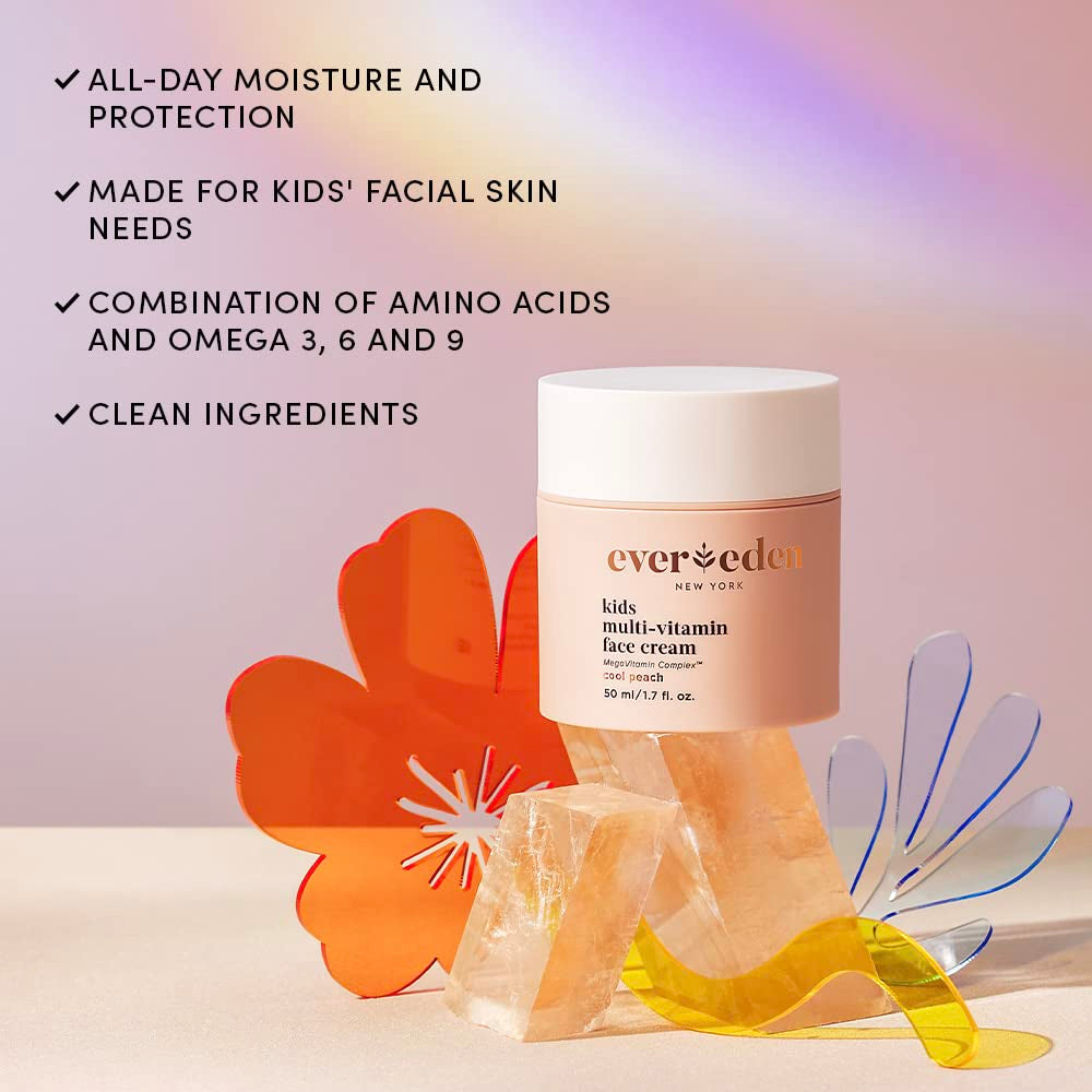 Gentle Kids Daily Face Moisturizer (Peach Scent) 50ml
