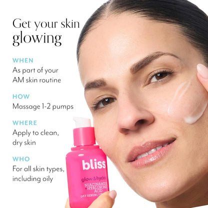 Natural Glow Face Serum 30ml - Brightening Hydrating Cream