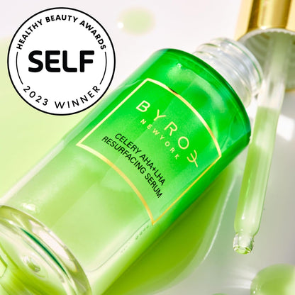 Natural Celery Face Serum - Gentle Daily Exfoliant