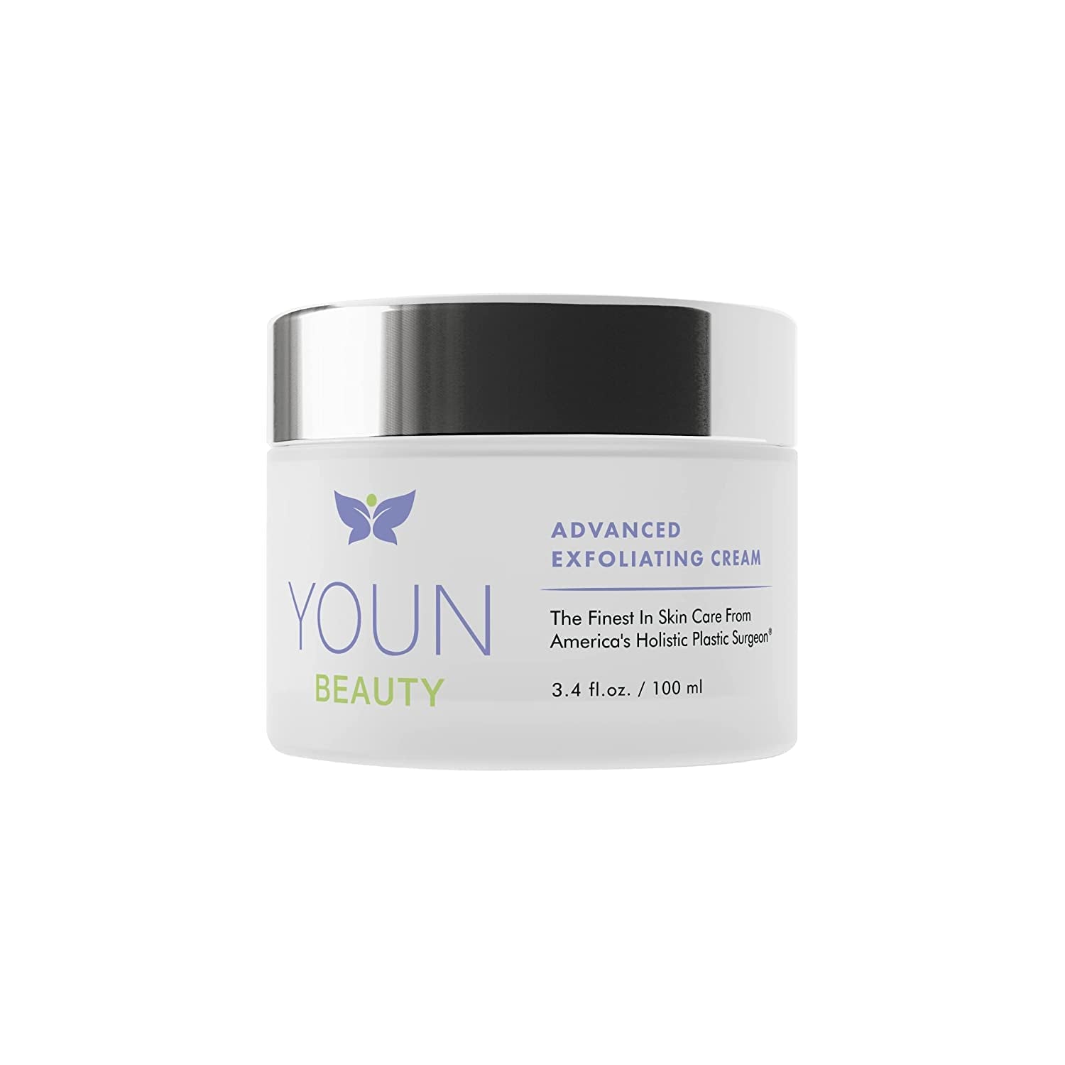 Natural Exfoliating Moisturizer Cream 100ml - Mycosmeticslondon