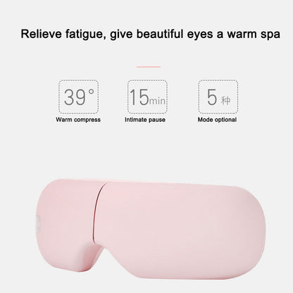 Relaxing Heated Eye Mask with Vibration Therapy