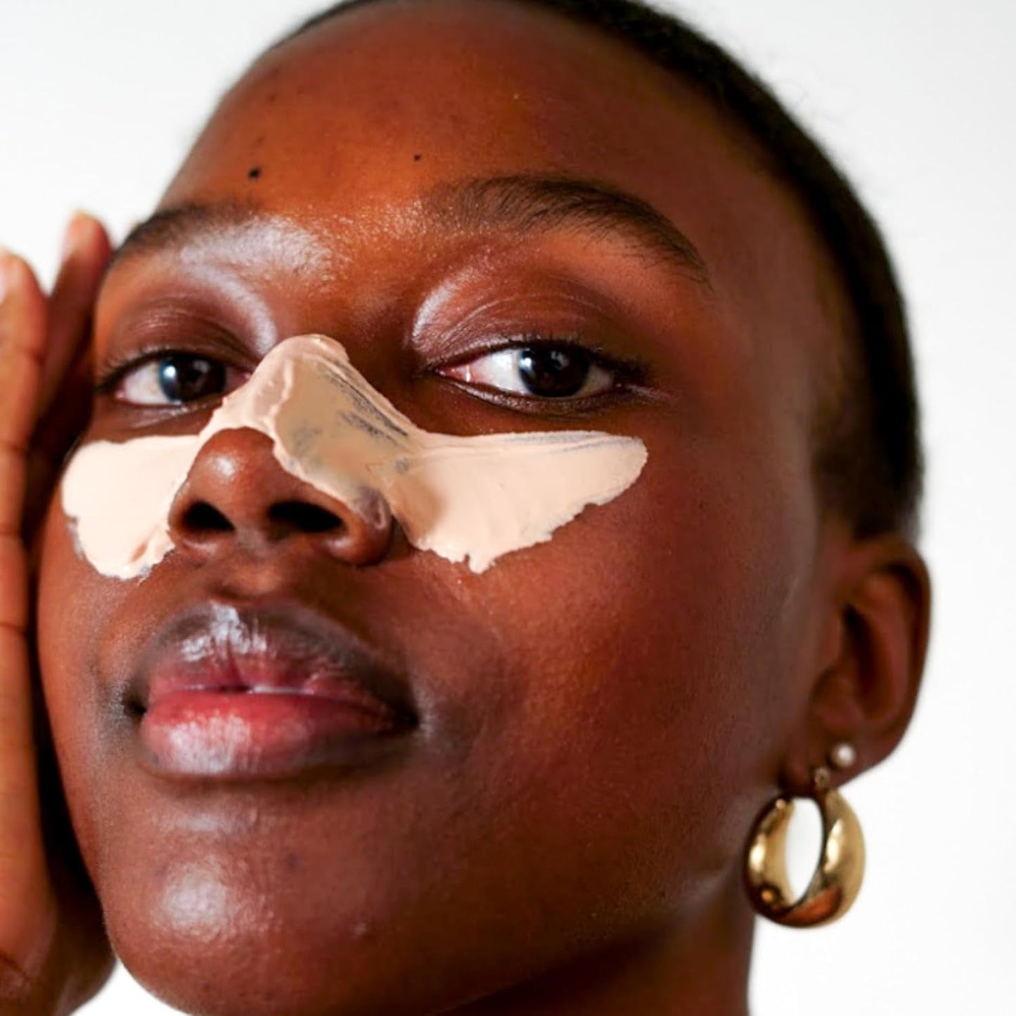 Natural Peach Clay Face Mask - 80g