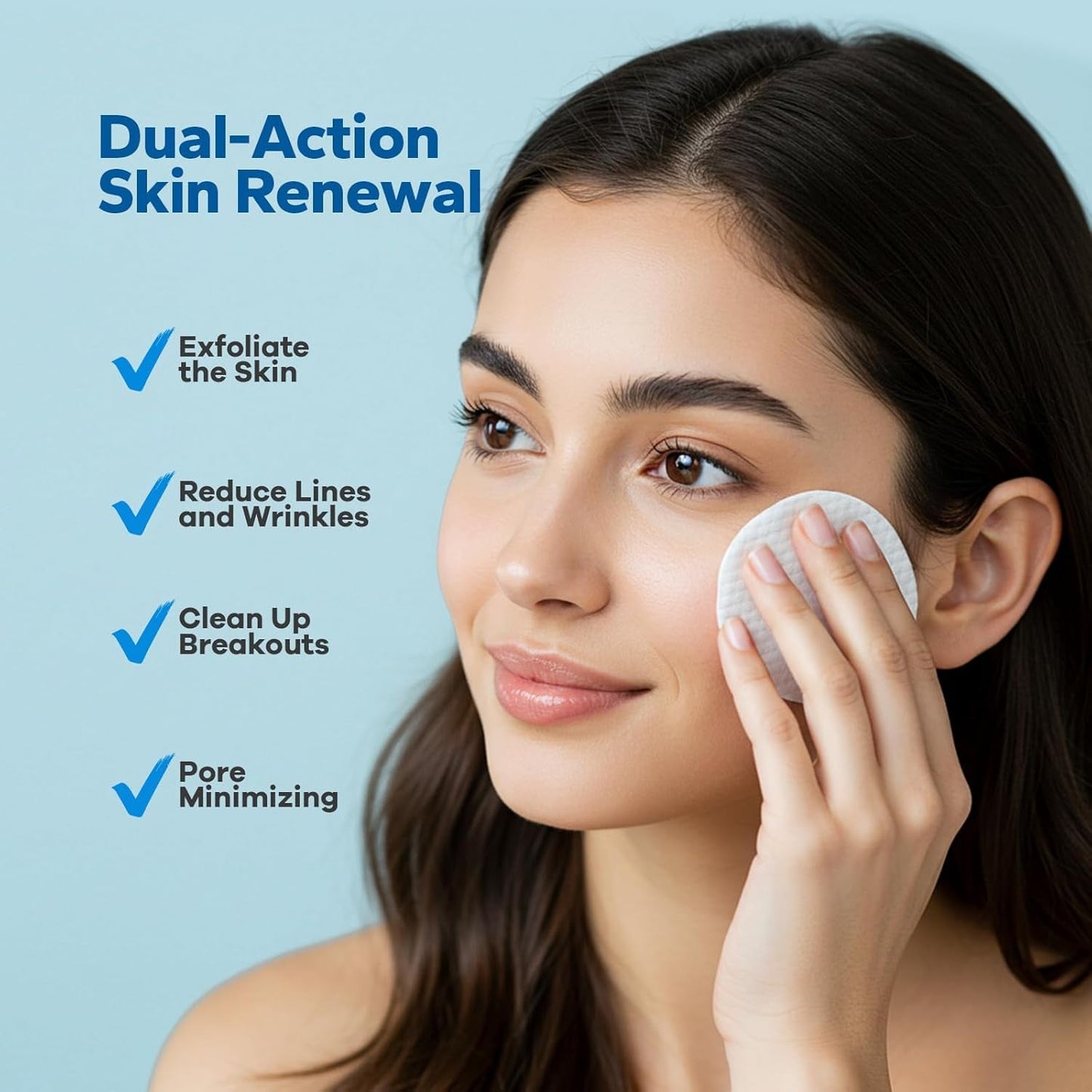 Exfoliating Glycolic Acid Face Pads 20% - 60 Count