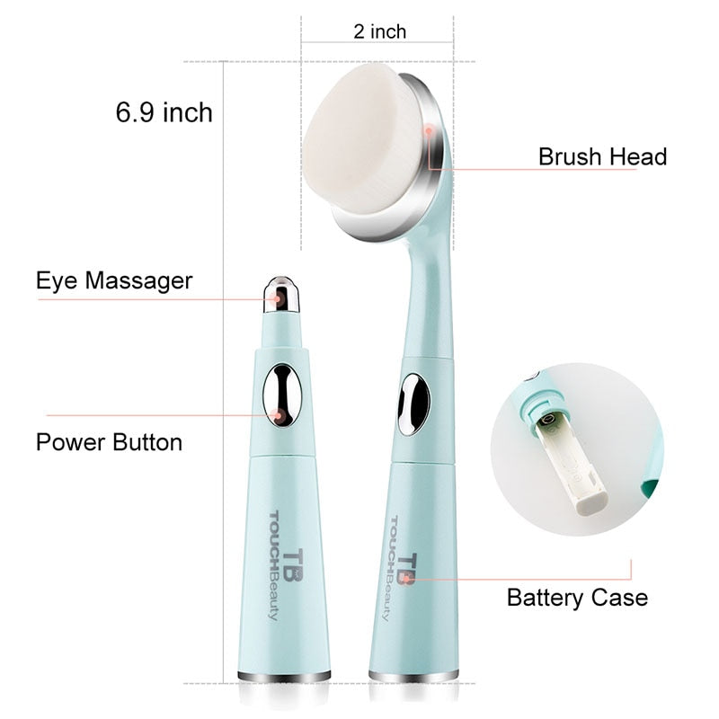 Rechargeable Sonic Face Cleaner & Eye Massager