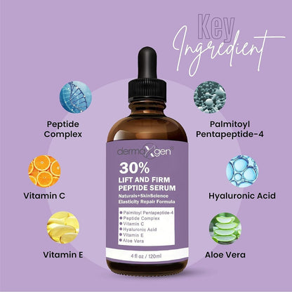 Plumping Anti Aging Face Serum 30% Peptide 120ml