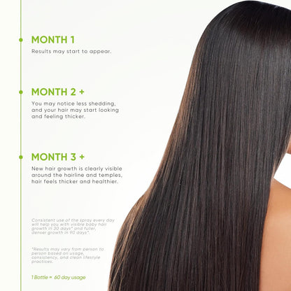 Natural Hair Thickening Spray with Biotin and Rosemary