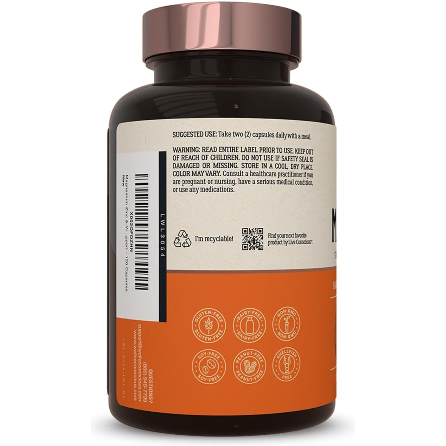 Premium Bone and Immune Health Supplement Capsules