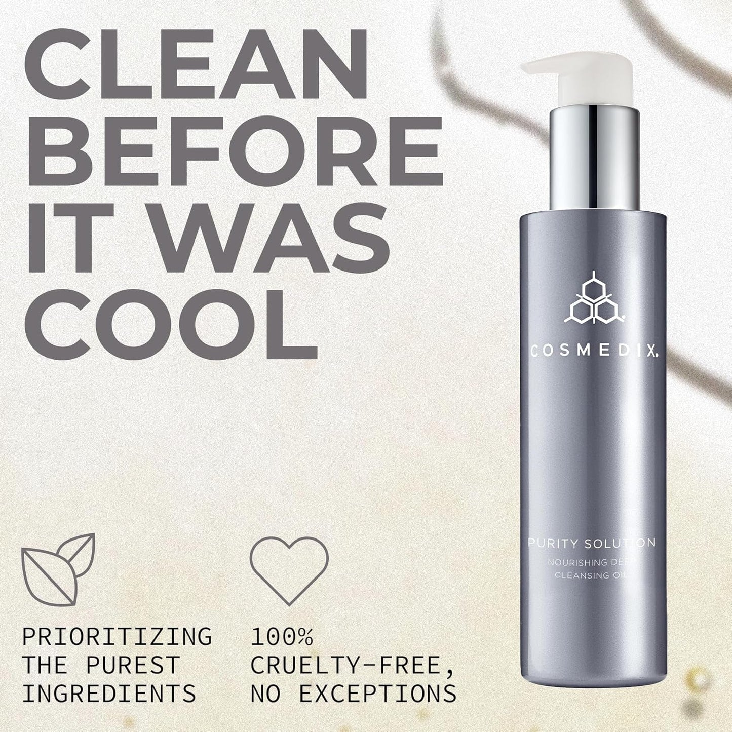 Natural Deep Cleansing Oil For Sensitive Skin