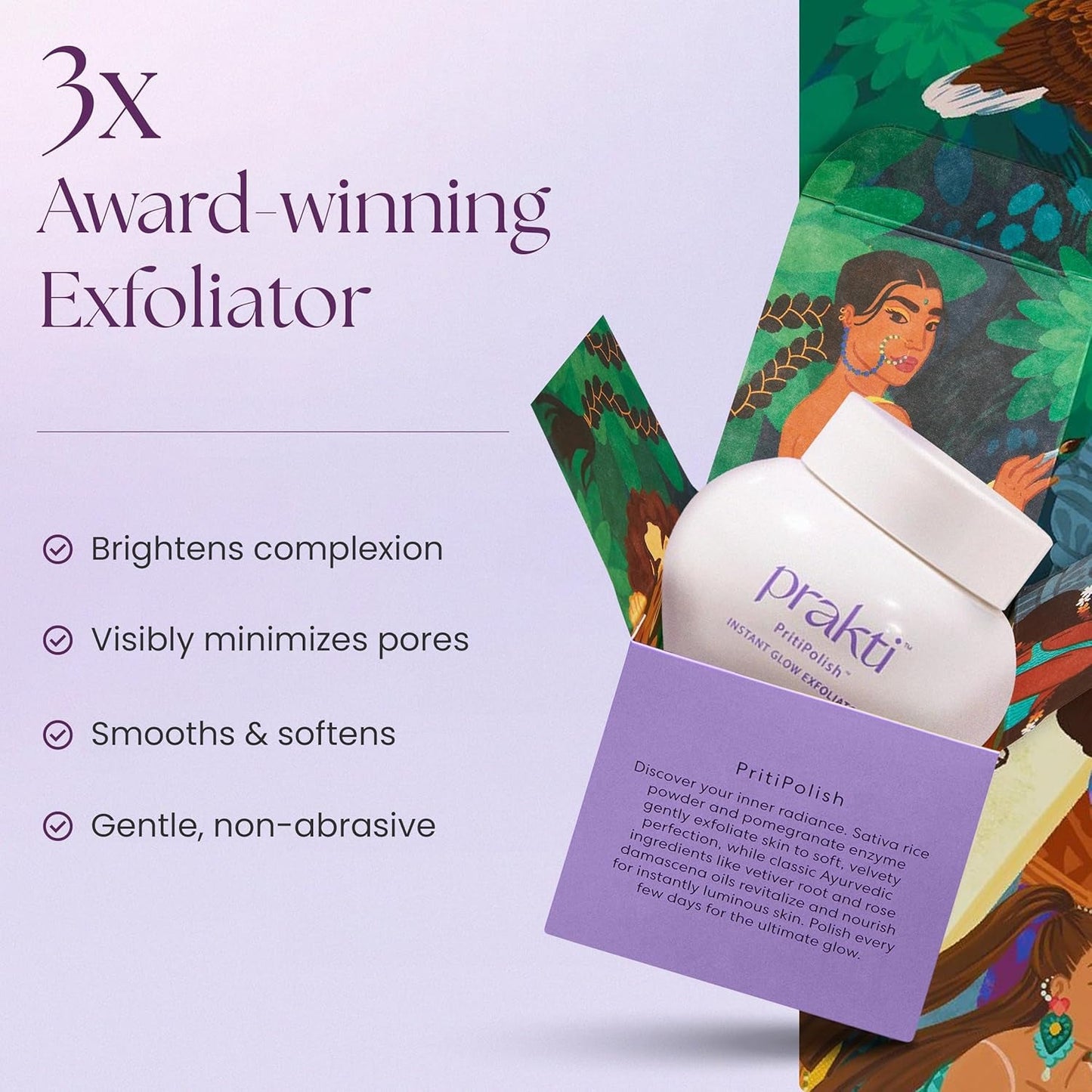Glowing Skin Exfoliator Cream 30ml