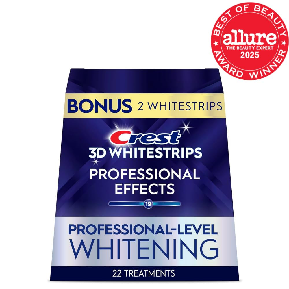 Professional At-Home Teeth Whitening Strips Kit