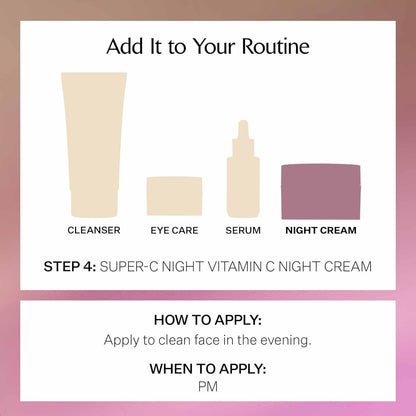 Anti Aging Vitamin C Night Moisturizer Cream 50ml