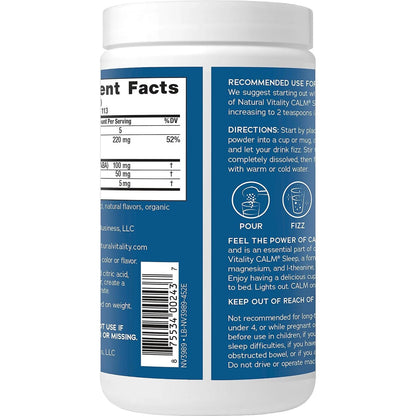 Calm Sleep Supplement Mixed Berry Flavor