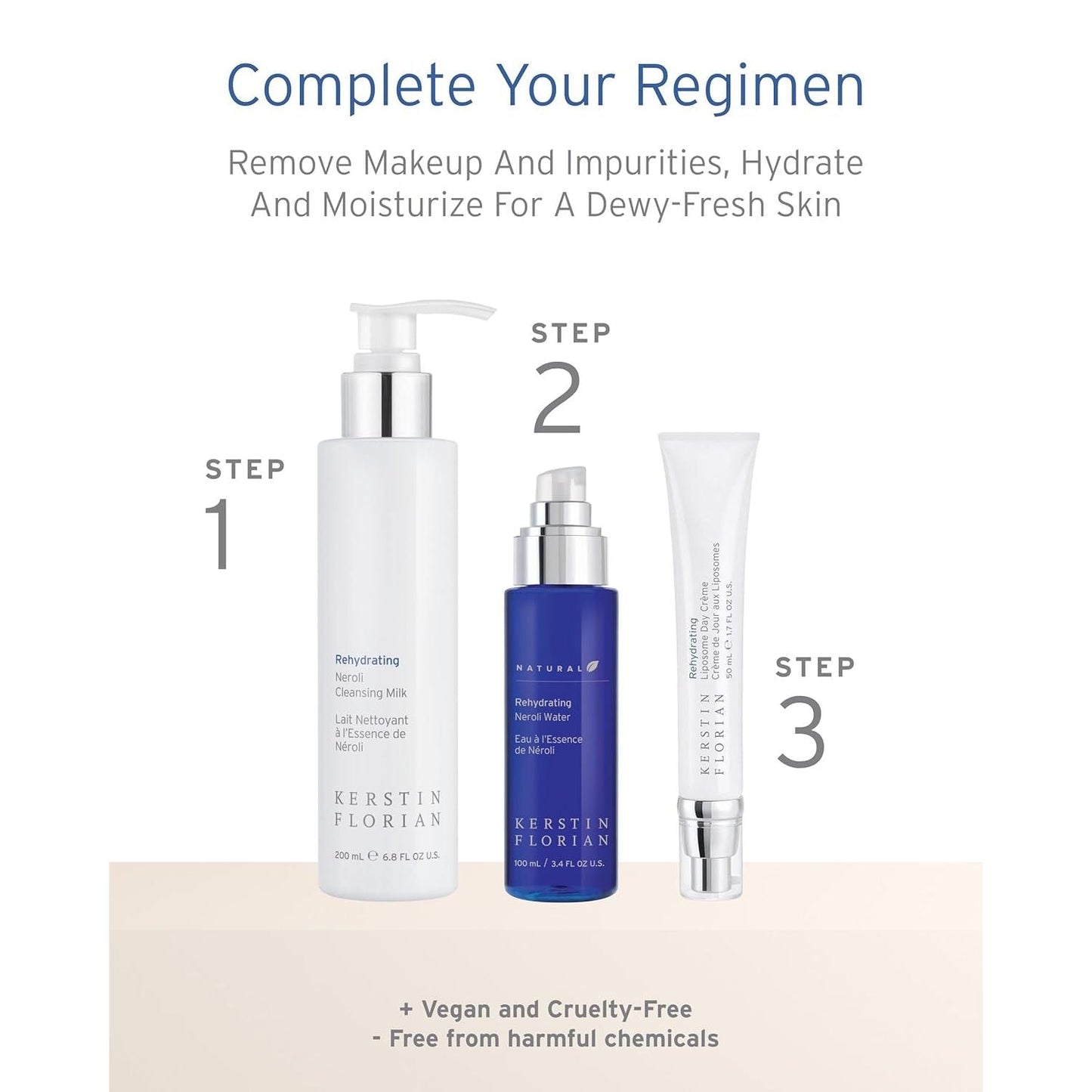 Refreshing Rose Facial Spray & Toner 100ml