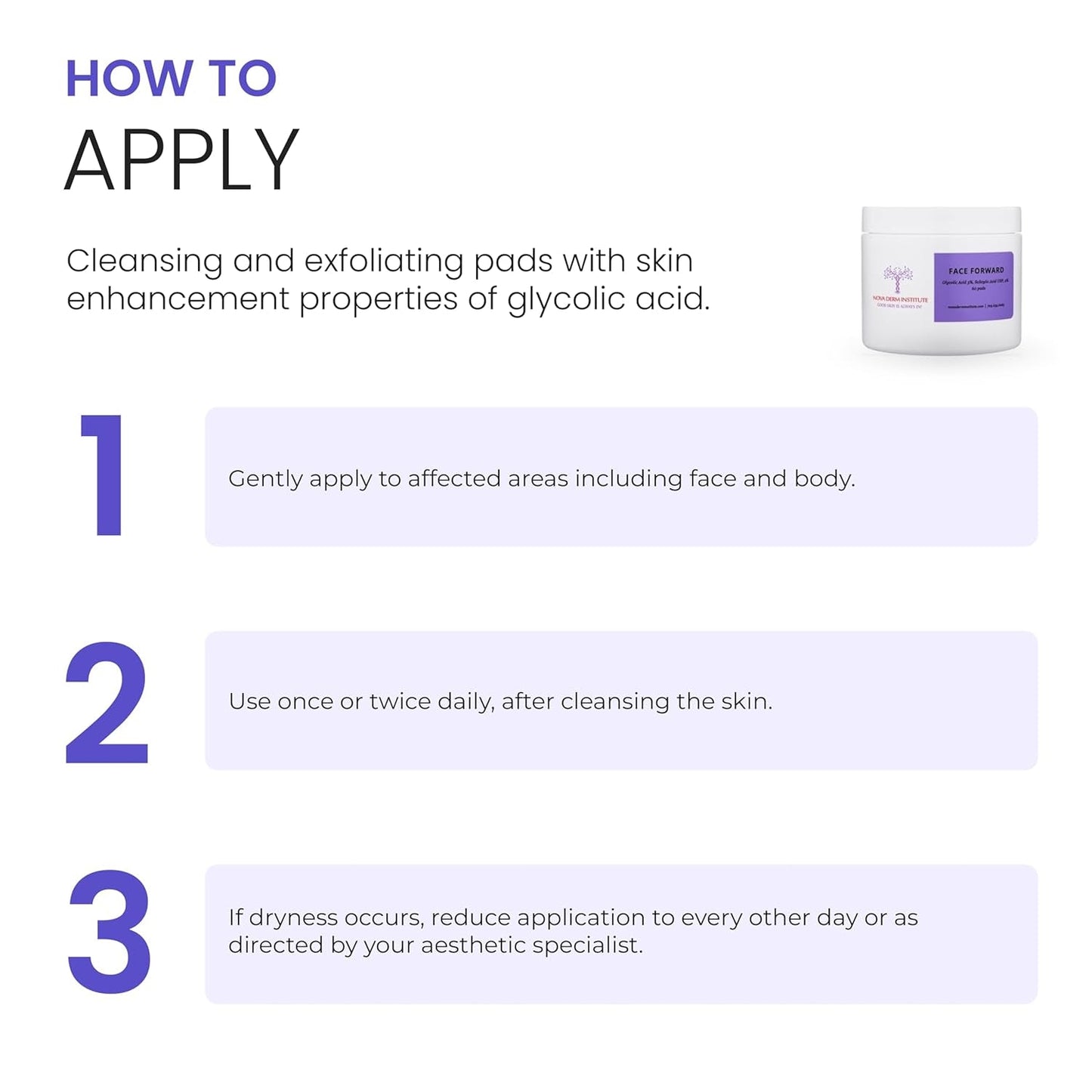 Gentle Daily Exfoliating Face Pads - 60 Count