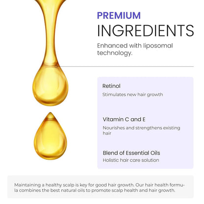 Natural Hair Growth Thickening Oil 30ml