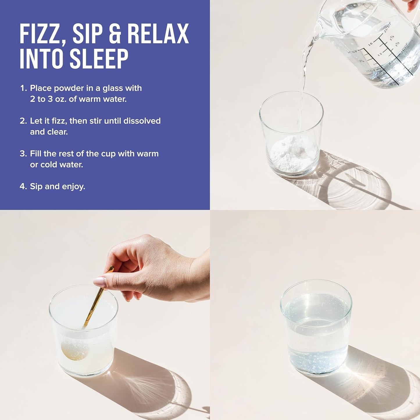 Calm Sleep Supplement Mixed Berry Flavor