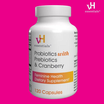 Women's Probiotic Supplement with Cranberry & Prebiotics
