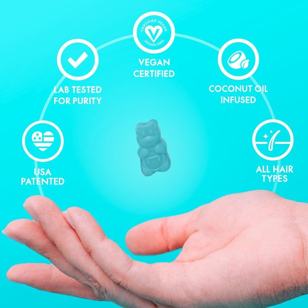 Strong Hair Growth Gummies with 6000mcg Biotin