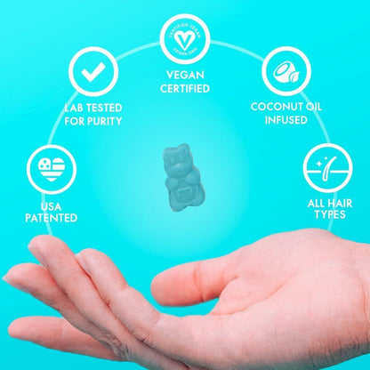 Strong Hair Growth Gummies with 6000mcg Biotin