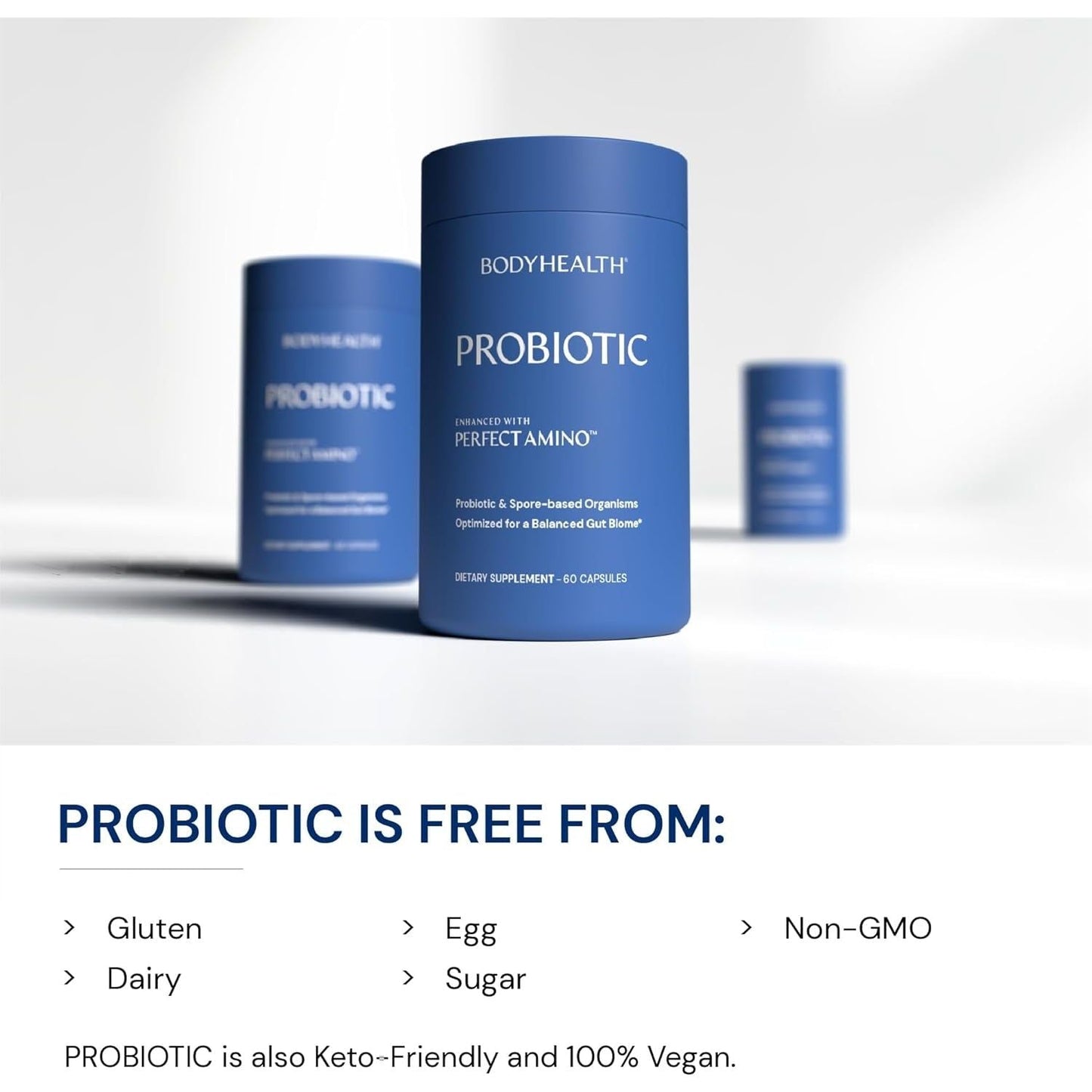 Premium Probiotic Capsules for Gut Health Support