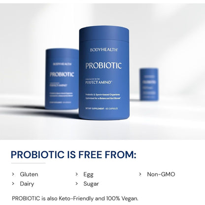 Premium Probiotic Capsules for Gut Health Support