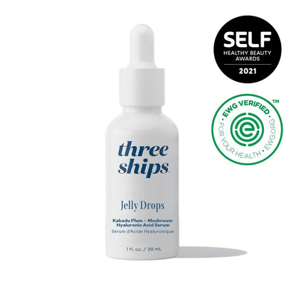 Natural Hydrating Face Serum with Plum and Hyaluronic Acid