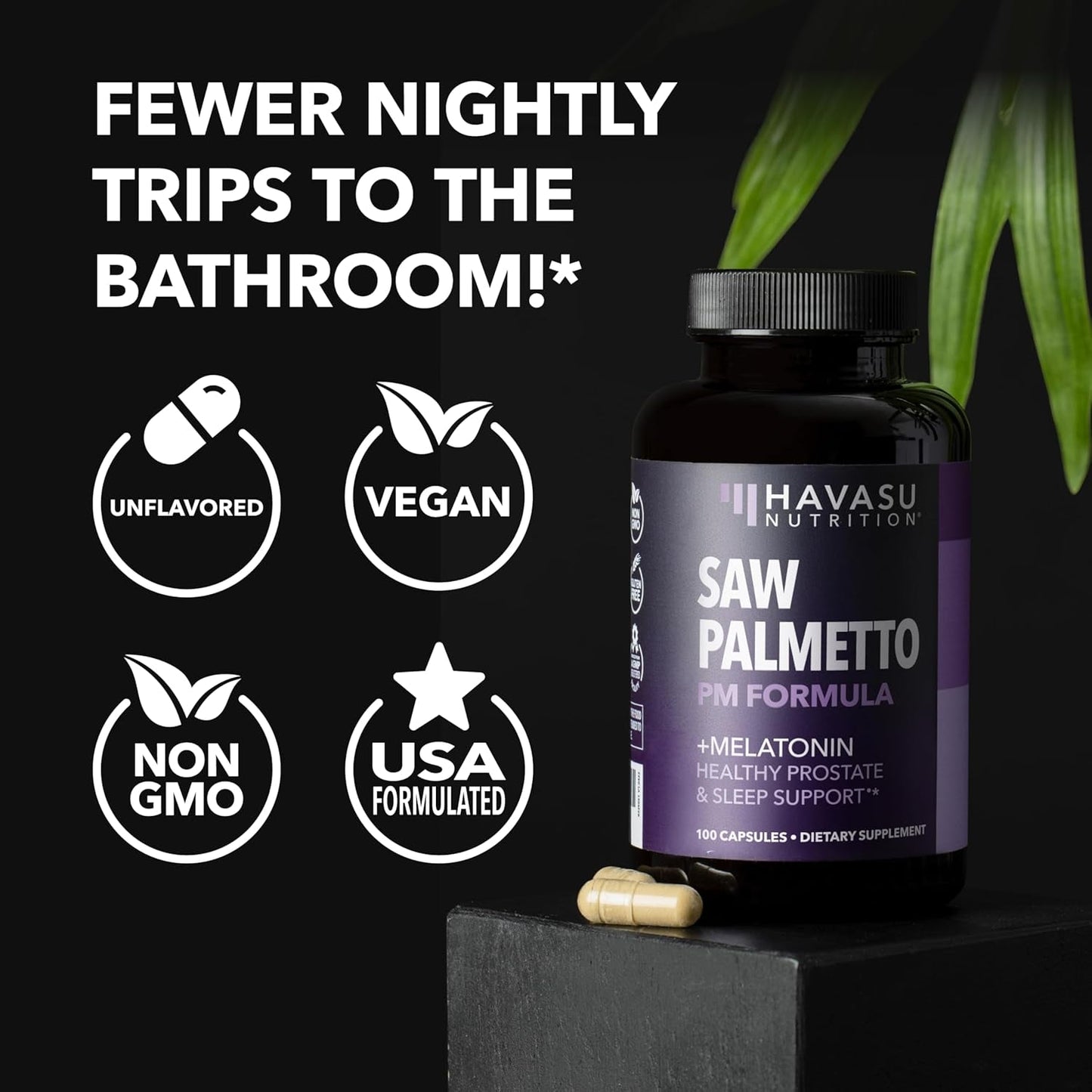Natural Prostate Support Sleep Aid Supplement