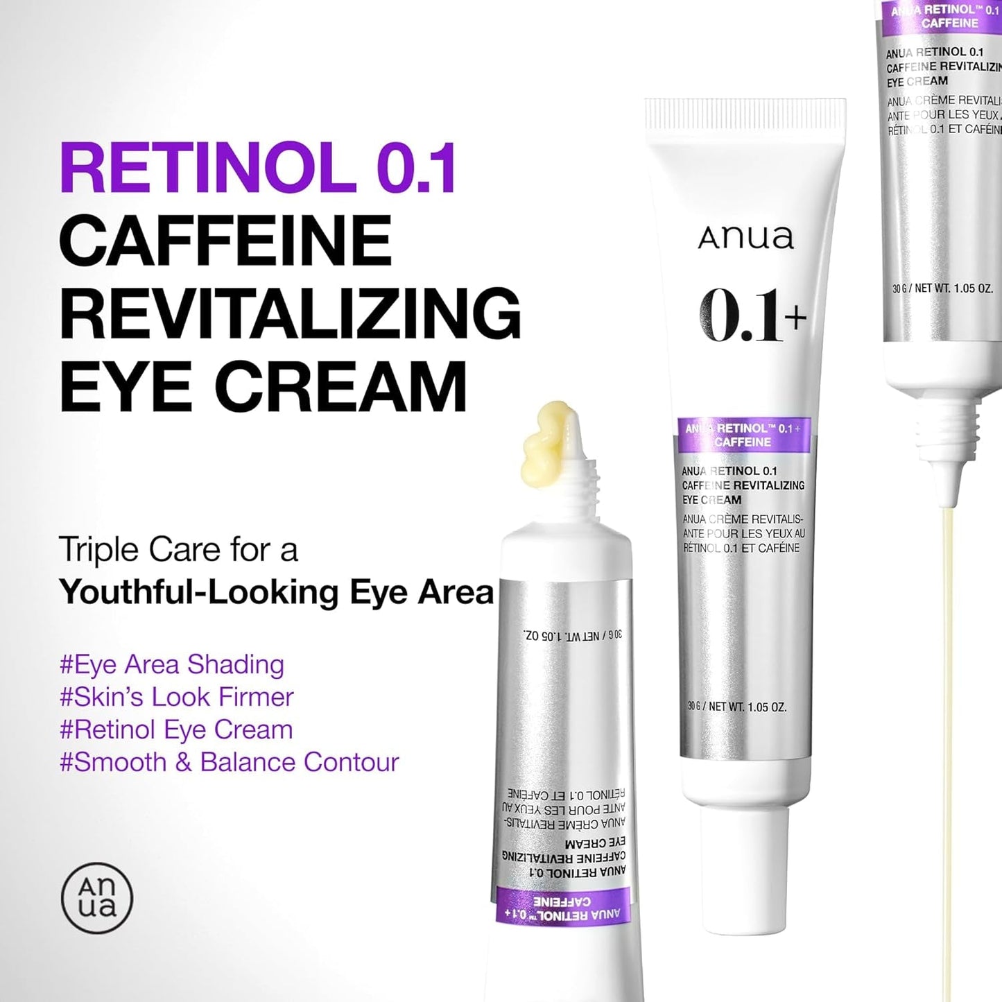 Anti Aging Eye Cream with Retinol and Caffeine