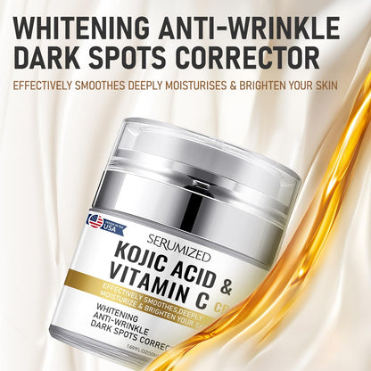 Natural Brightening Moisturizer Cream with Kojic Acid