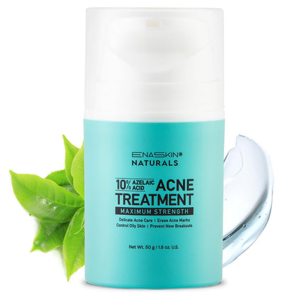 Natural Acne Treatment Gel Cream with 10% Azelaic Acid - Mycosmeticslondon