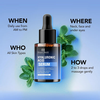 Natural Hyaluronic Acid Face Serum