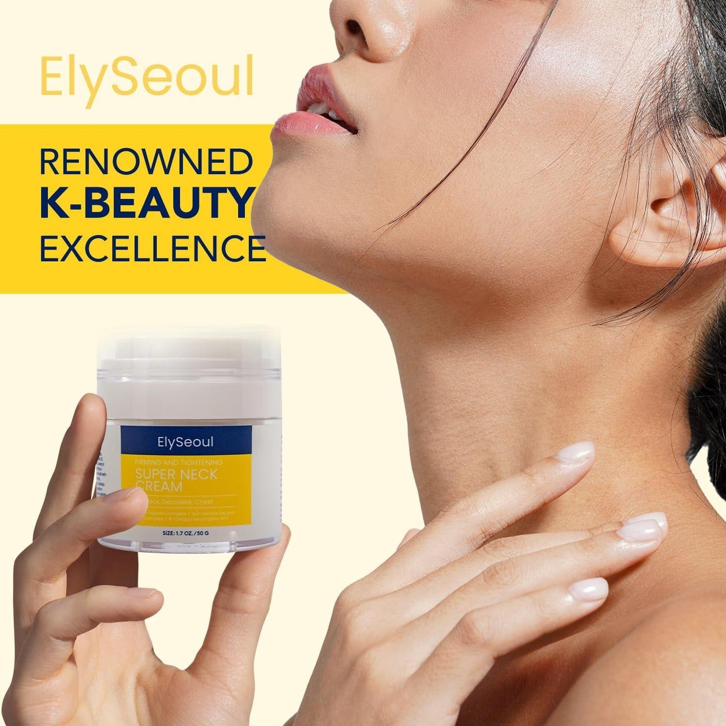 Anti Aging Neck Cream 50g | Intensive Lifting Moisturizer