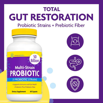 Premium Probiotic Capsules for Gut Health & Immunity
