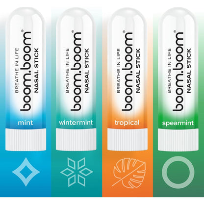 Natural Nasal Decongestant Sticks - 4 Pack