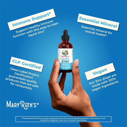 Natural Zinc Liquid Supplement for Immune Health