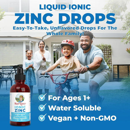 Natural Zinc Liquid Supplement for Immune Health