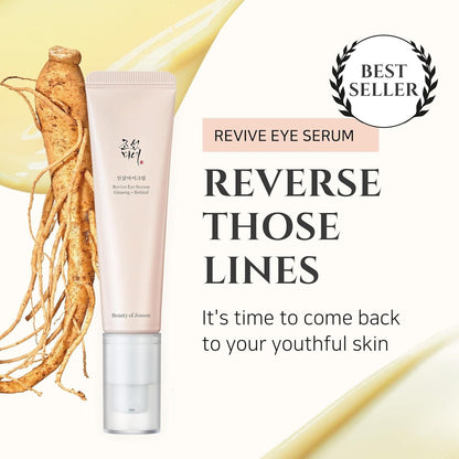 Anti Aging Eye Serum with Ginseng and Retinol 30ml